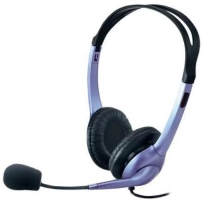 Гарнитура Genius HS-04S проводная с микрофоном для PC (черная)
