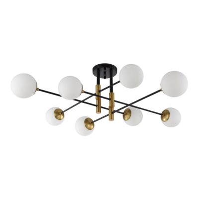Люстра Crystal Lux Fidel PL8 Black Fidel