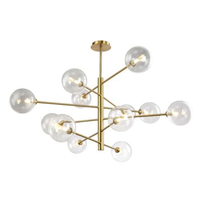 Люстра Crystal Lux Marzo SP12 Bronze/Transparente Marzo