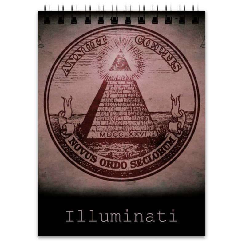 Printio Блокнот Illuminati Printio Блокнот Illuminati