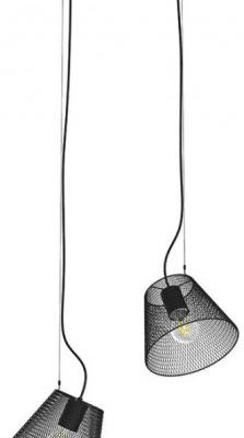 Светильник подвесной HIPER H155-1 2*E27 black