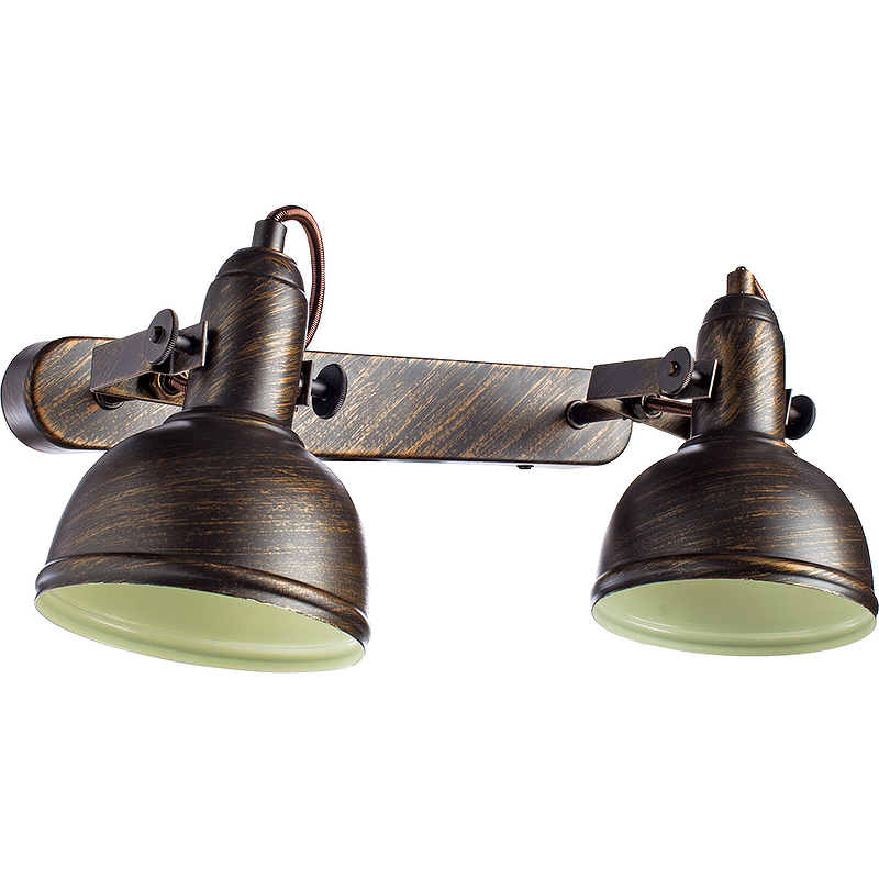 Настенный светильник Artelamp Mart1n A5213AP-2BR цвет плафона/подвески Коричневый, цвет арматуры Коричневый