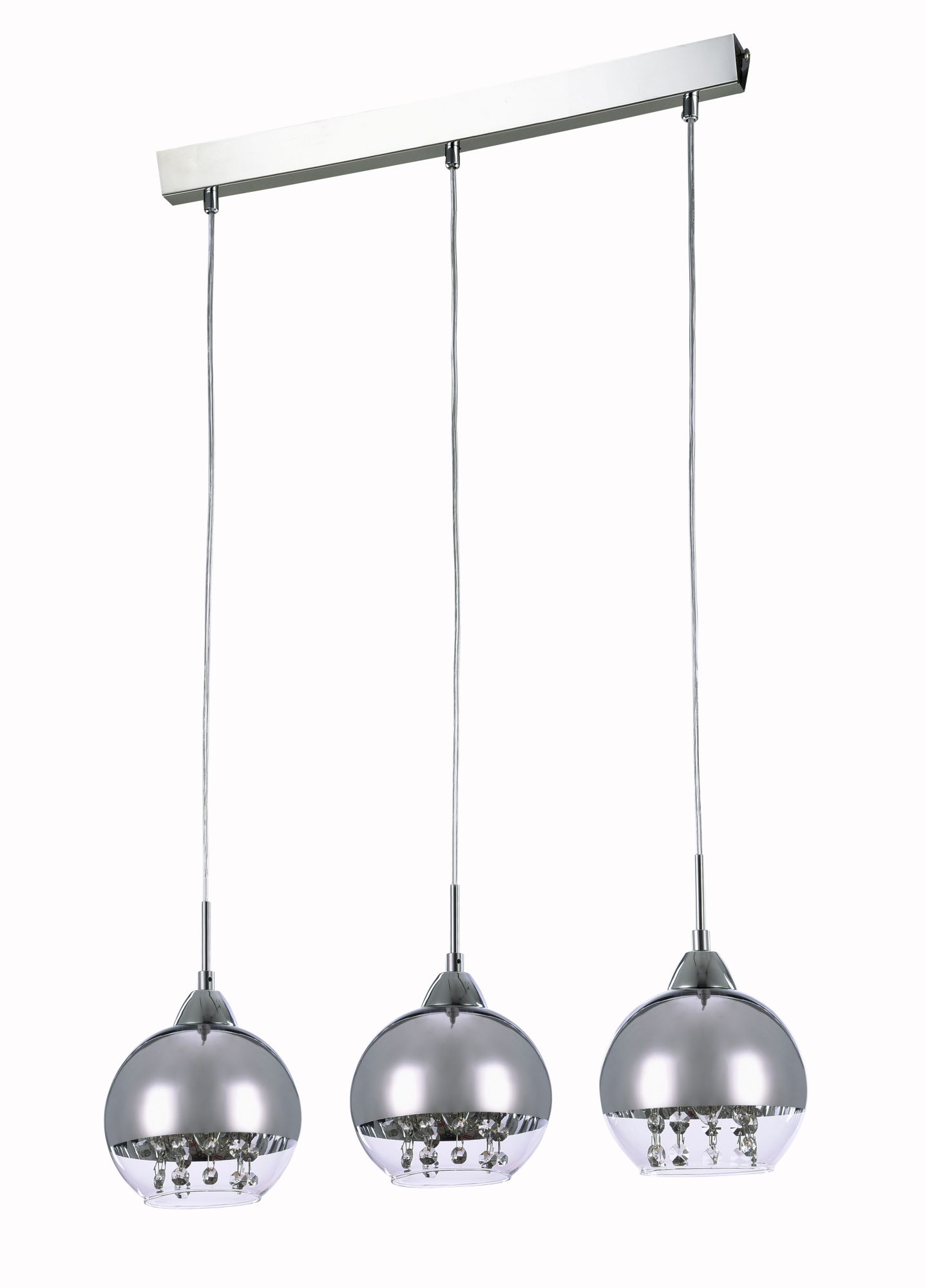 Подвесной светильник Maytoni P012-PL-03-N никель 3хE14х40W