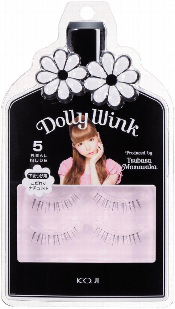 Dolly Wink Dolly Wink Ресницы Dolly Wink Real Nude No.5 чёрный