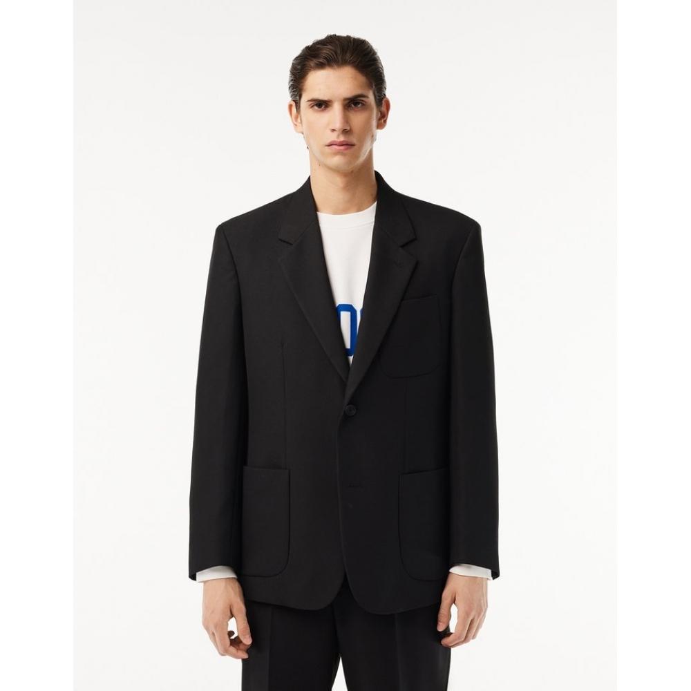 Lacoste Мужская формальная куртка из твила Vh7175 54g 031 050