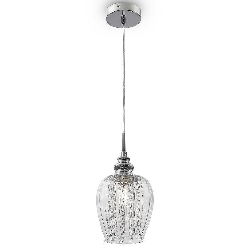 Подвесной светильник Maytoni Pendant Blues MOD044-PL-01-N Прозрачный Никель