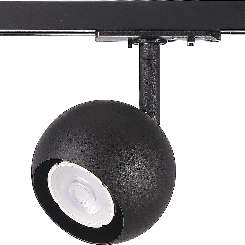 Трековый светильник Crystal Lux CLT 0.31 017 BL Черный