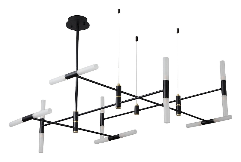 Люстра на штанге ST-Luce SL1216.403.16 цвет черный