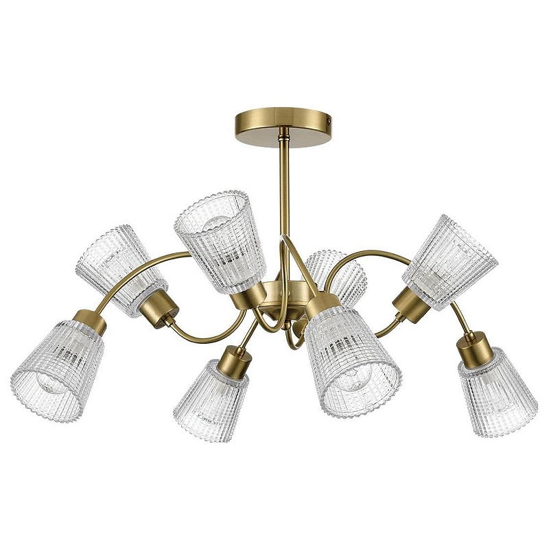 Люстра на штанге Lumion IMANA 8154/8C цвет медный