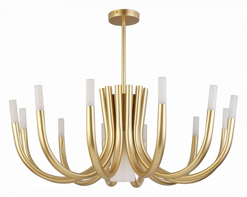 Люстра на штанге ST-Luce Pafe SL1173.202.13 цвет плафона/подвески Белый, цвет арматуры Золото