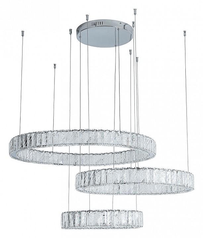 Подвесной светильник Divinare Barbara 1137/02 SP-106 цвет плафона/подвески Прозрачный, цвет арматуры Хром