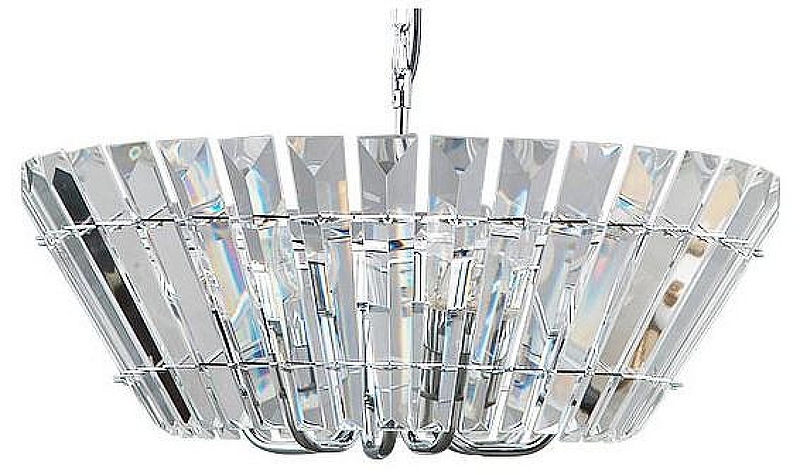 Подвесной светильник Artelamp Flor1zel A1072SP-6CC цвет плафона/подвески Прозрачный, цвет арматуры Хром