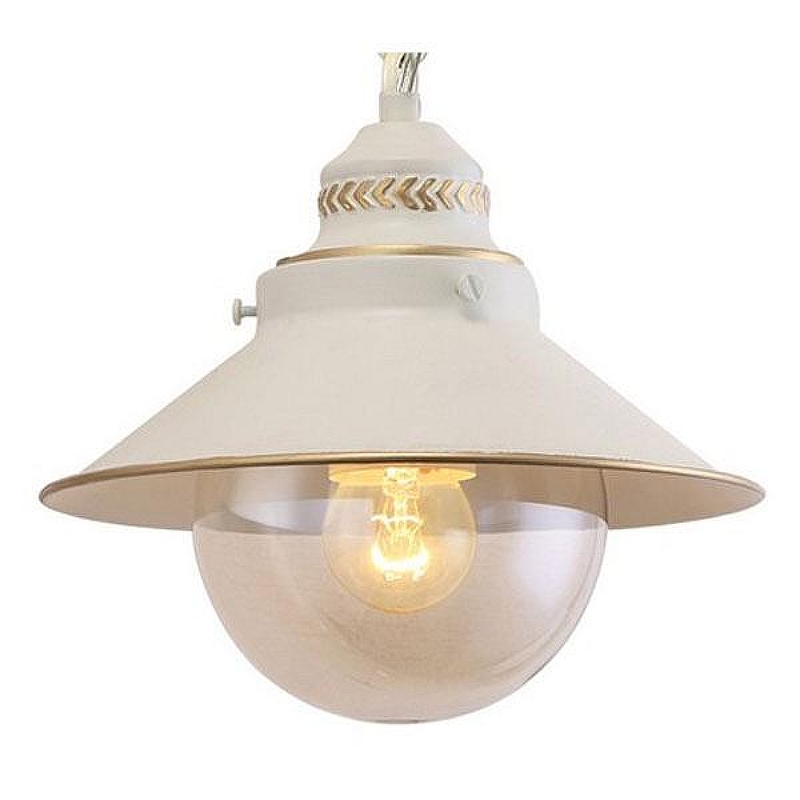 Подвесной светильник Omnilux Torri OML-50806-01 цвет плафона/подвески Белый, Золото, цвет арматуры Белый