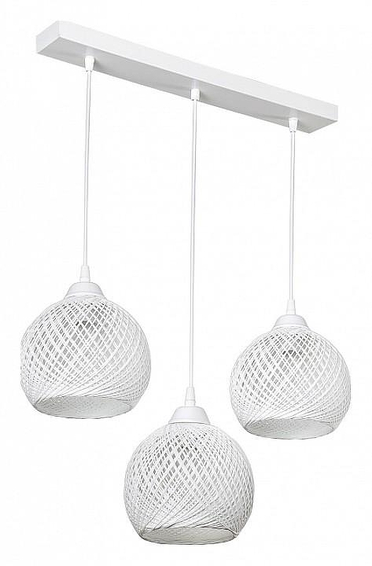 Подвесной светильник TopLight Lizbeth TL1612L-03WH цвет плафона/подвески Белый, цвет арматуры Белый