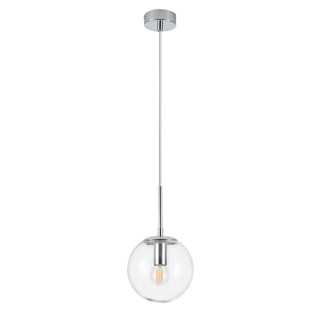 светильник подвесной ARTE LAMP Воларэ E14 1х40Вт металл хром