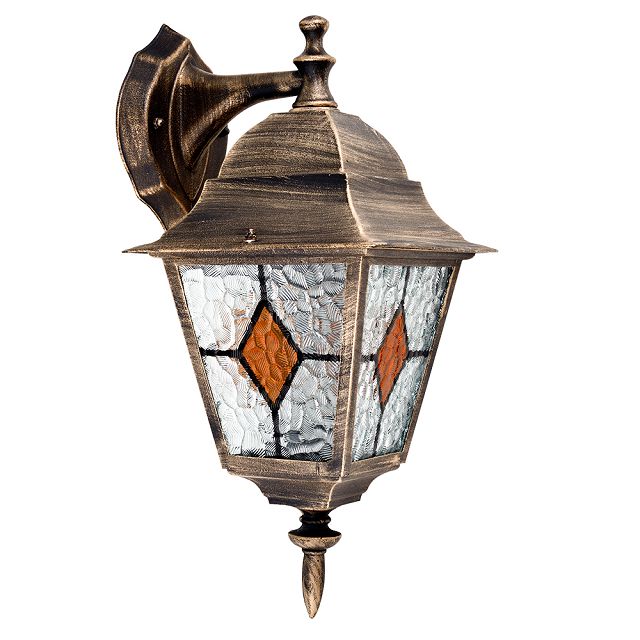 светильник уличный настенный ARTE LAMP Мадрид E27 1х75Вт металл коричневый
