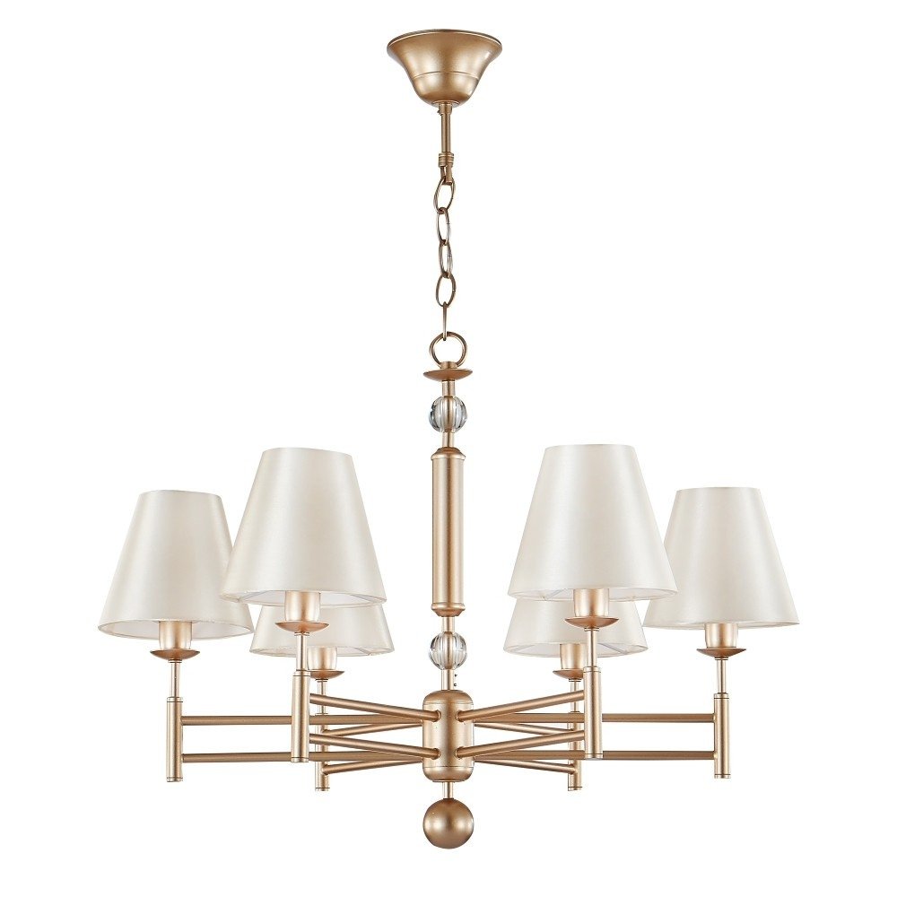 Подвесная люстра Crystal Lux Flavio SP6 Gold