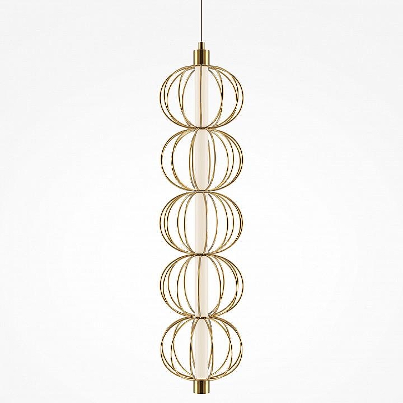 Подвесной светильник Maytoni Golden Cage MOD216PL-L10G3K цвет плафона/подвески Золото, цвет арматуры Золото