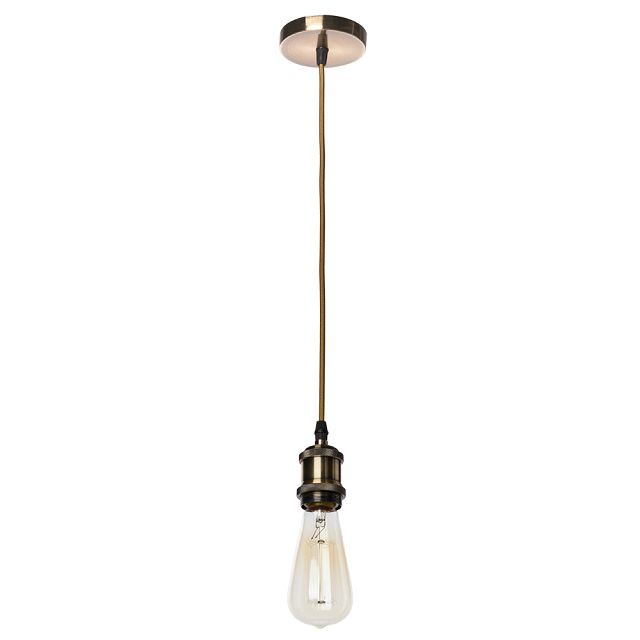 светильник подвесной ARTE LAMP Электра E27 1х60Вт металл бронза
