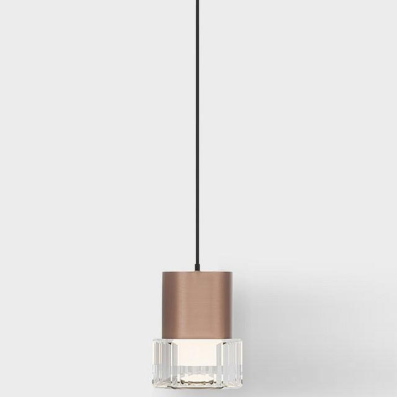 Подвесной светильник Italline IT014-0203 IT014-0203 rose gold цвет плафона/подвески Золото, Прозрачный, цвет арматуры Золото