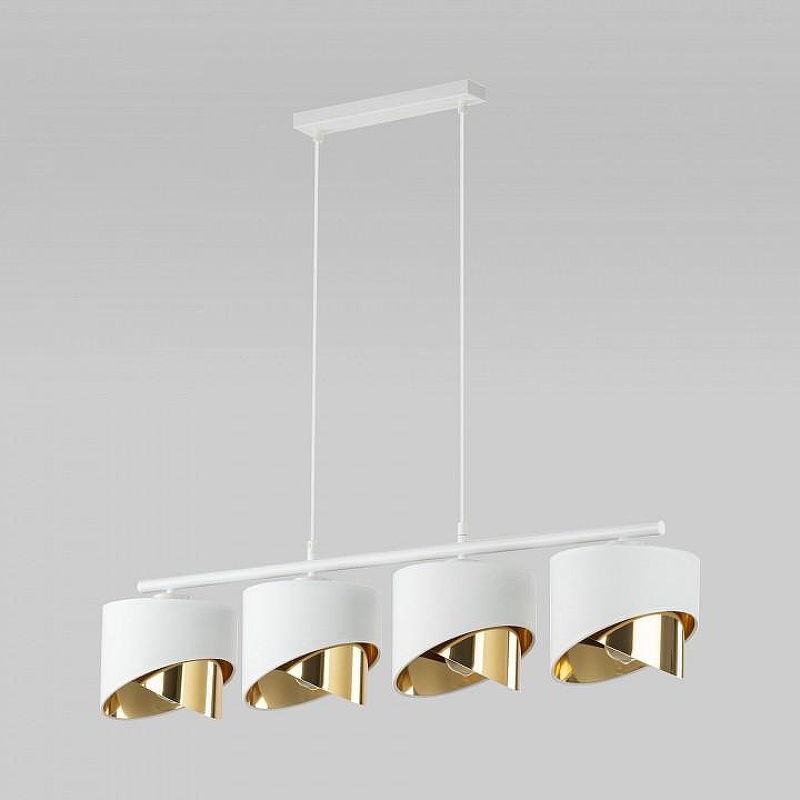 Подвесной светильник TK Lighting Grant White 4822 Grant White цвет плафона/подвески Белый, Золото, цвет арматуры Белый