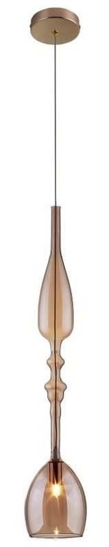 Подвесная люстра Crystal Lux Lux New SP1 C Amber