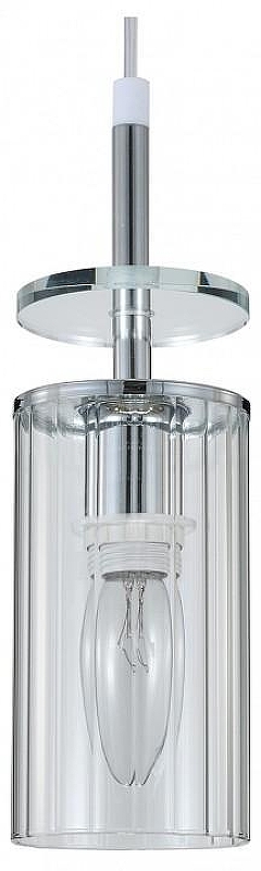 Подвесной светильник Escada AVOLTO 10191/1S Chrome цвет плафона/подвески Прозрачный, цвет арматуры Хром