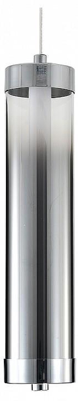 Подвесной светильник Indigo Rilucente 11061/1P Chrome цвет плафона/подвески Дымчатый, цвет арматуры Хром