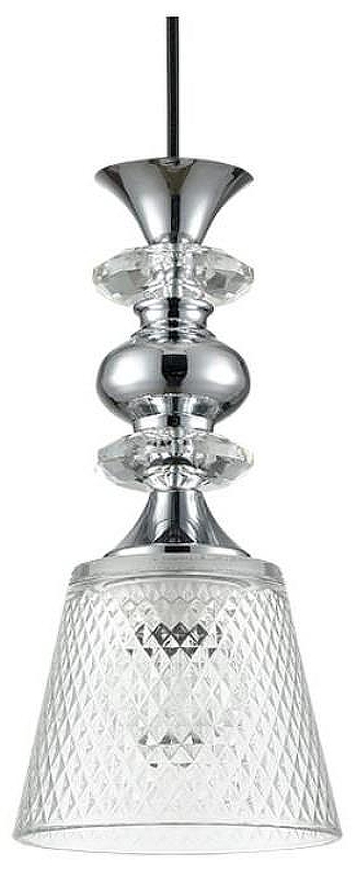 Подвесной светильник Lumion Manola 8049/1А цвет плафона/подвески Прозрачный, цвет арматуры Хром