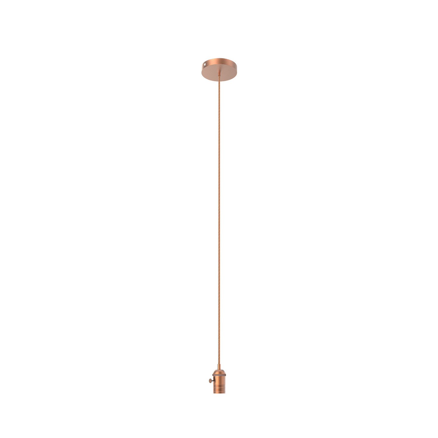 Светильник подвесной Gauss Decor PL043 медный E27, 1 м