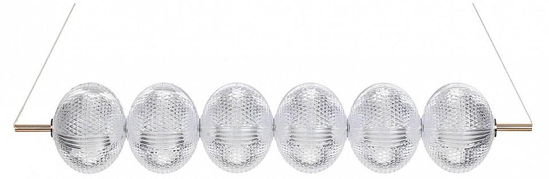 Подвесной светильник Lumion Caprice 6577/36L цвет плафона/подвески Прозрачный, цвет арматуры Золото