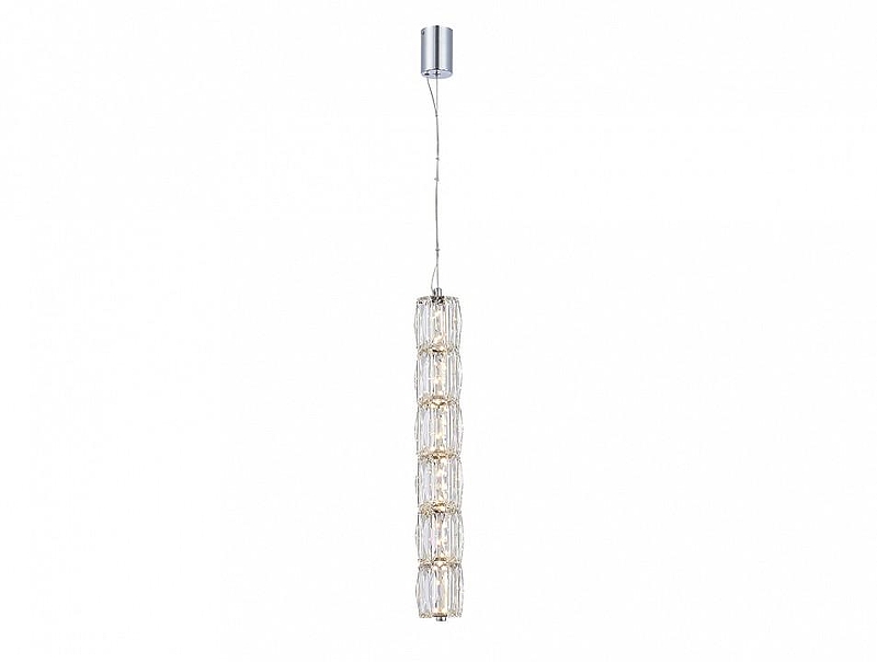 Подвесной светильник Newport CRYSTAL М0071066 цвет плафона/подвески Прозрачный, Хром, цвет арматуры Хром